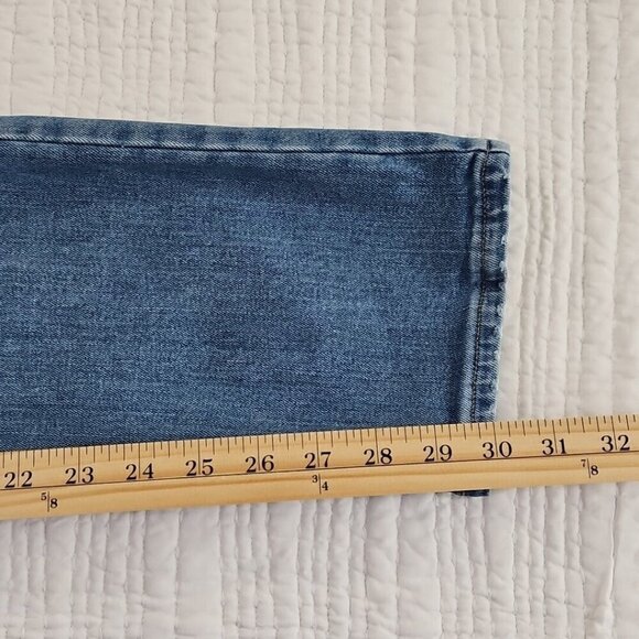 Calvin Klein Jeans Men's 33 x 30 Blue Slim Fit Stretch Medium Wash Denim EUC - Picture 7 of 16